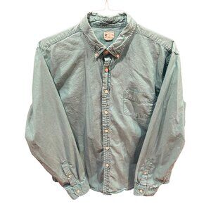 J Crew Mens Button Down Shirt